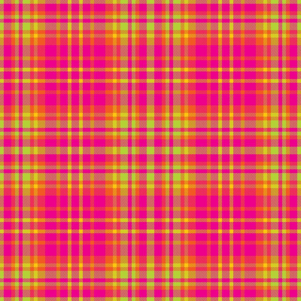 Plaid seamless pattern. Check fabric texture. textile print. vector