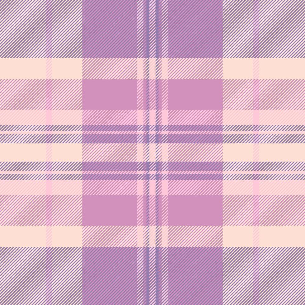 Plaid fabric of texture background check with a seamless textile pattern tartan. vector