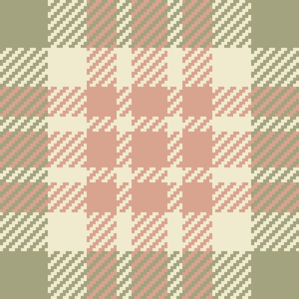 Textile design of textured plaid. Checkered fabric pattern swatch for shirt, dress, suit, wrapping paper print, invitation and gift card. vector