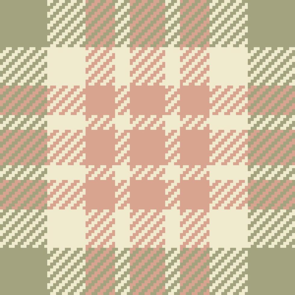 Textile design of textured plaid. Checkered fabric pattern swatch for shirt, dress, suit, wrapping paper print, invitation and gift card. vector