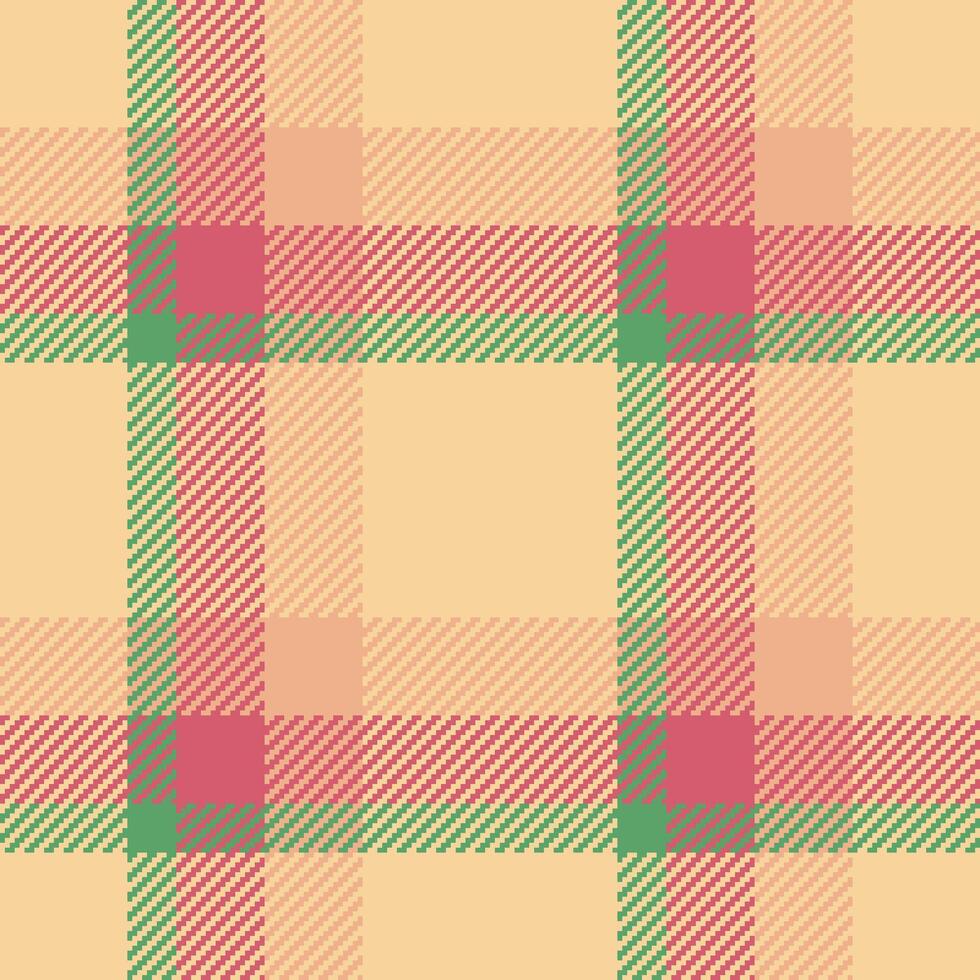 Seamless texture tartan of pattern background plaid with a check textile fabric. vector