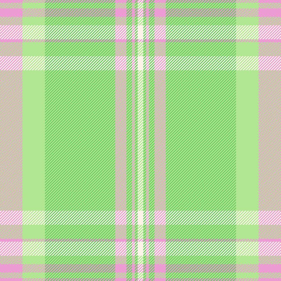 Background textile of fabric tartan pattern with a plaid check seamless texture. vector