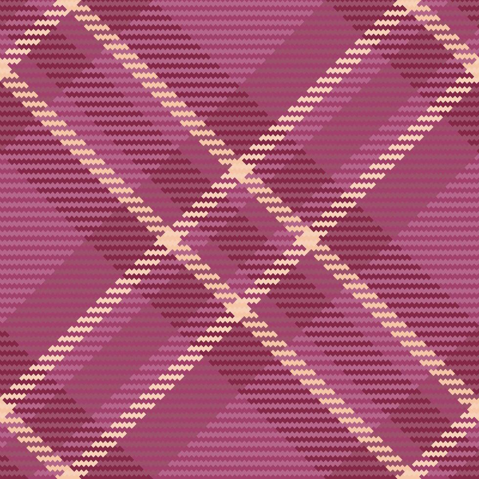 Effect background plaid texture, path textile pattern fabric. Scenery seamless tartan check in pink and light colors. vector