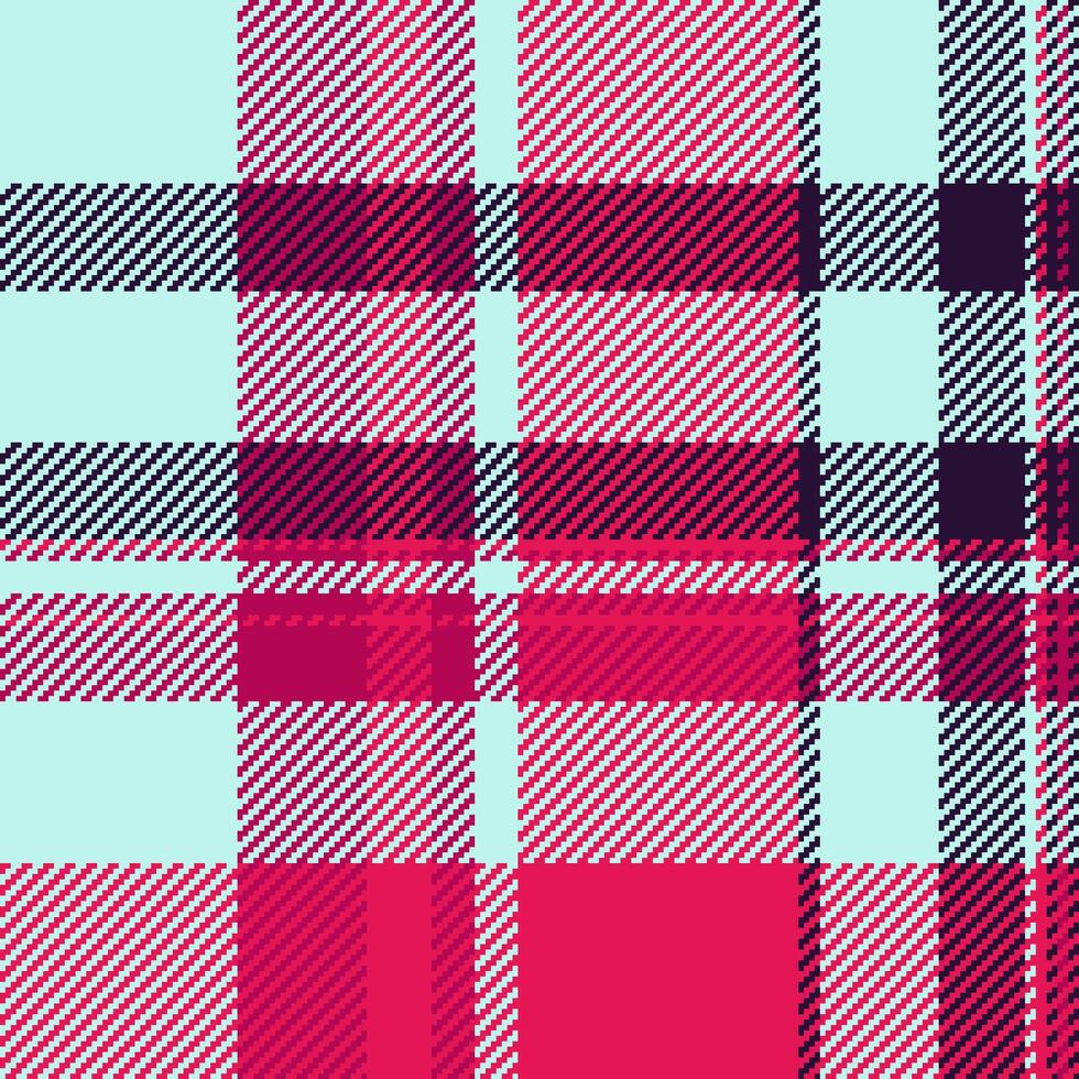 Pattern texture seamless of fabric plaid check with a background textile tartan . vector