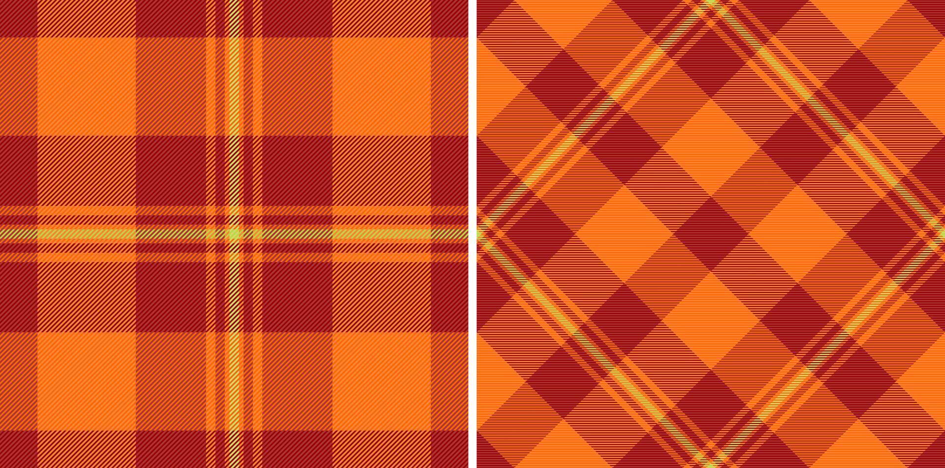 Texture seamless tartan of check background pattern with a plaid fabric textile. vector
