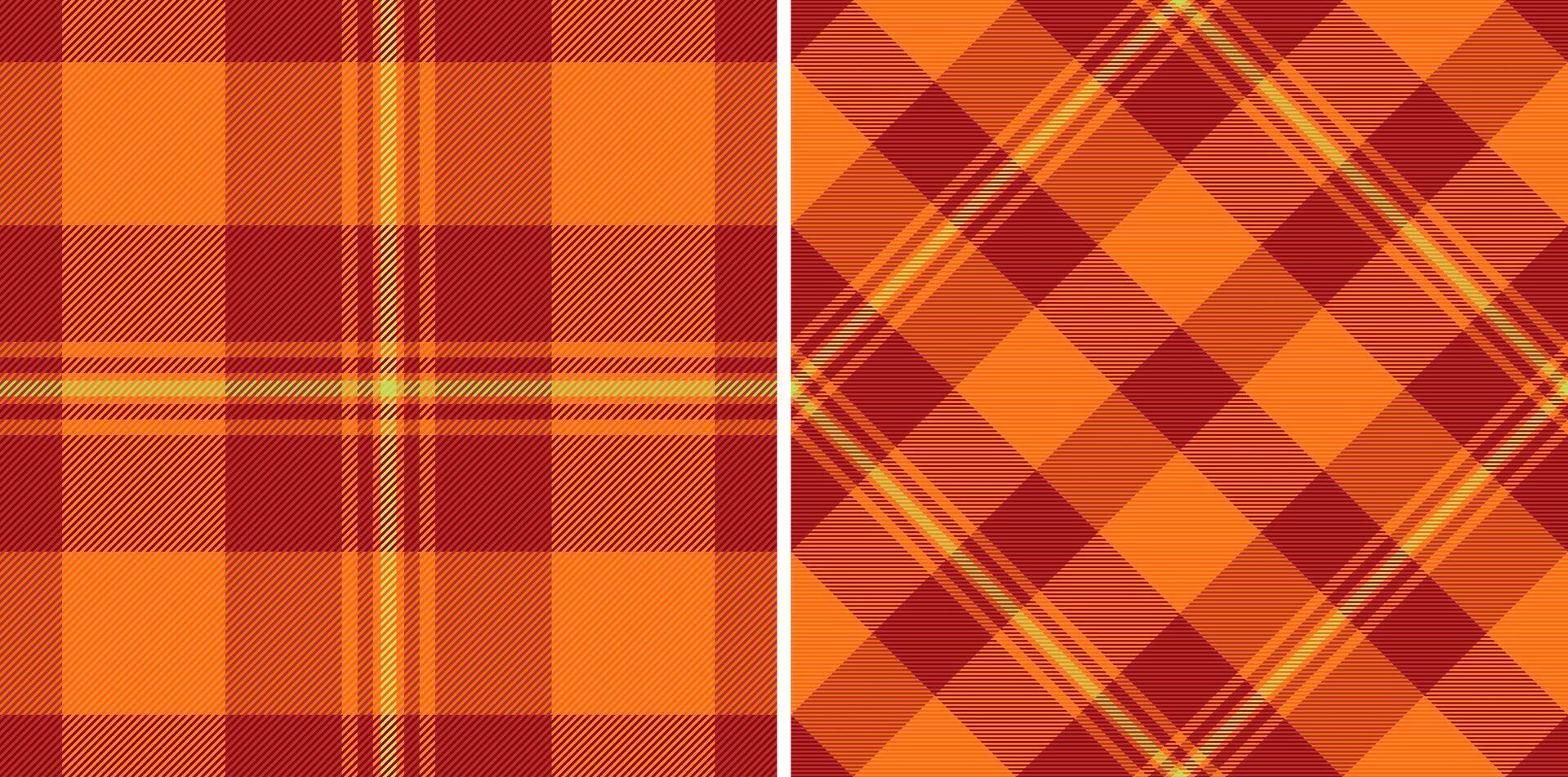 Texture seamless tartan of check background pattern with a plaid fabric textile. vector