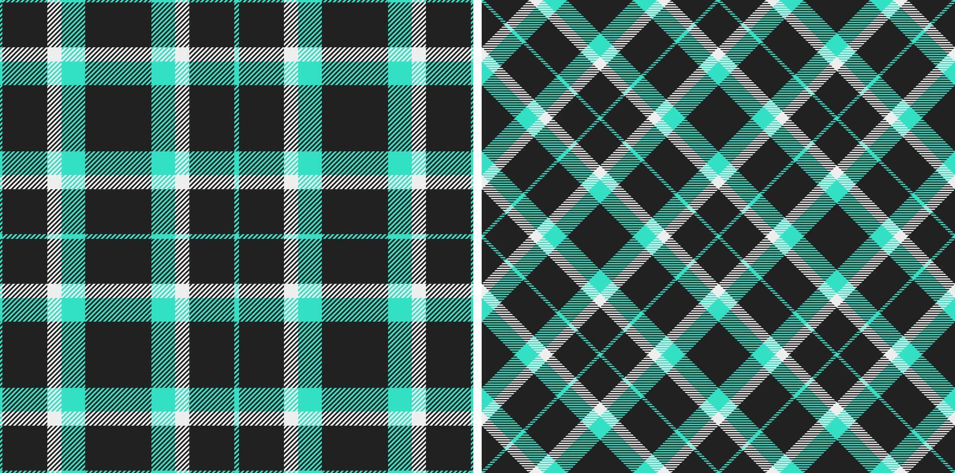 Fabric tartan seamless of textile texture with a check pattern plaid background. vector