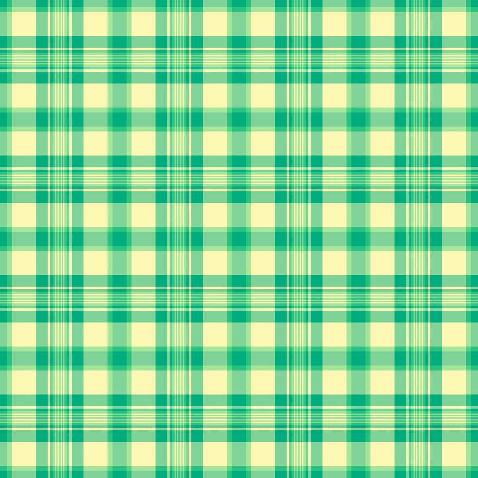 Seamless fabric of check background texture with a plaid textile tartan pattern. vector