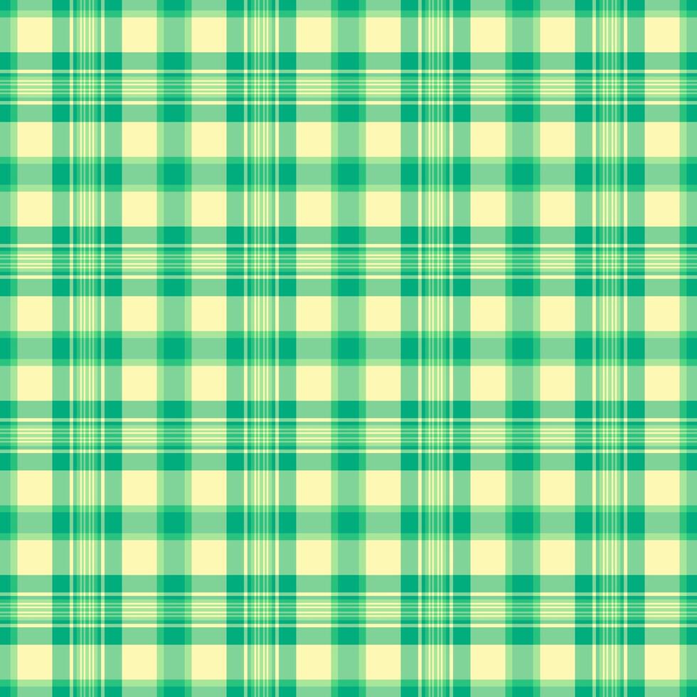 Seamless fabric of check background texture with a plaid textile tartan pattern. vector