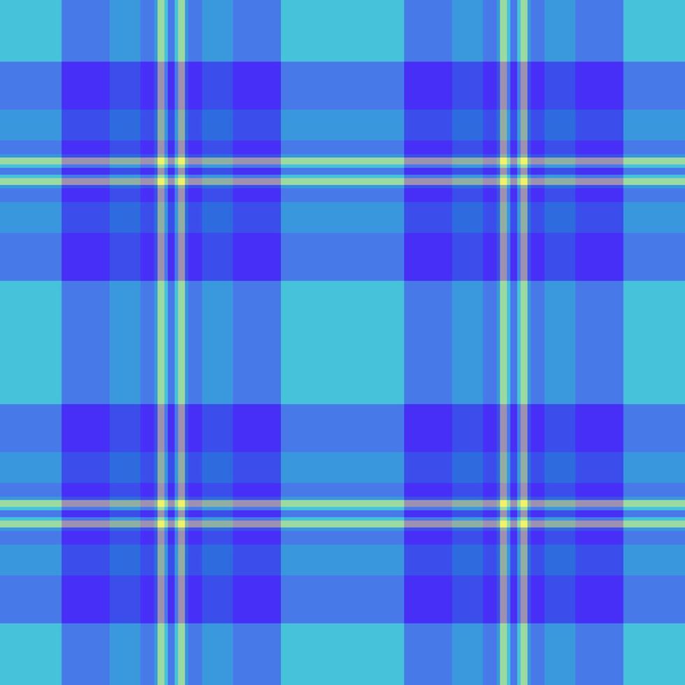 plaid check of background fabric textile with a pattern tartan seamless texture. vector