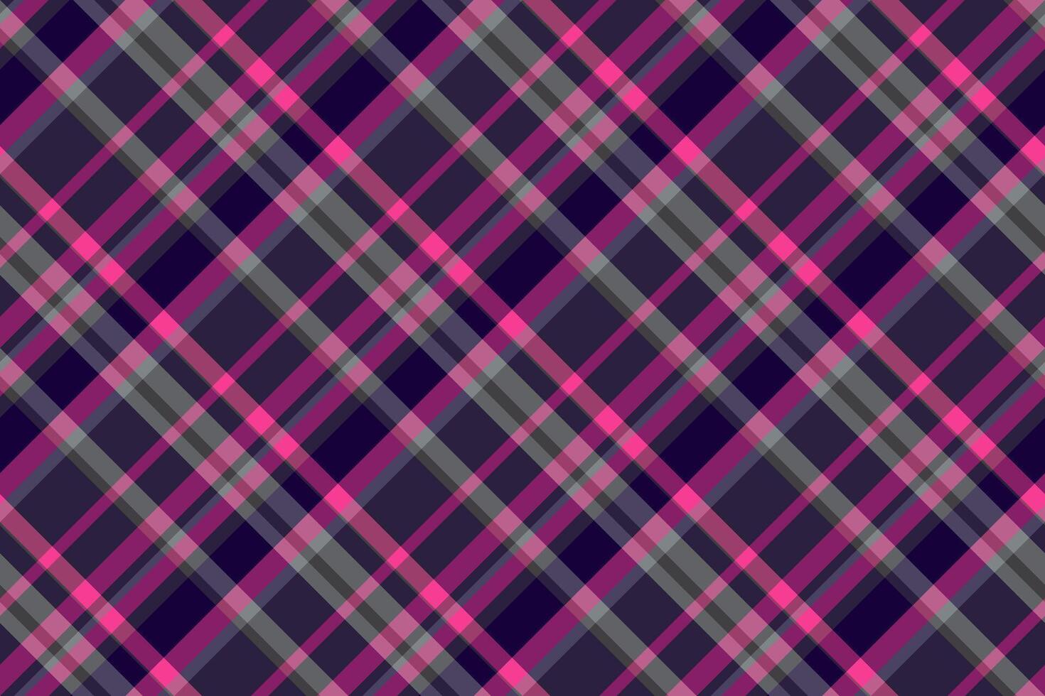 Latin texture background , retro seamless plaid check. Independence day fabric pattern textile tartan in pink and dark colors. vector