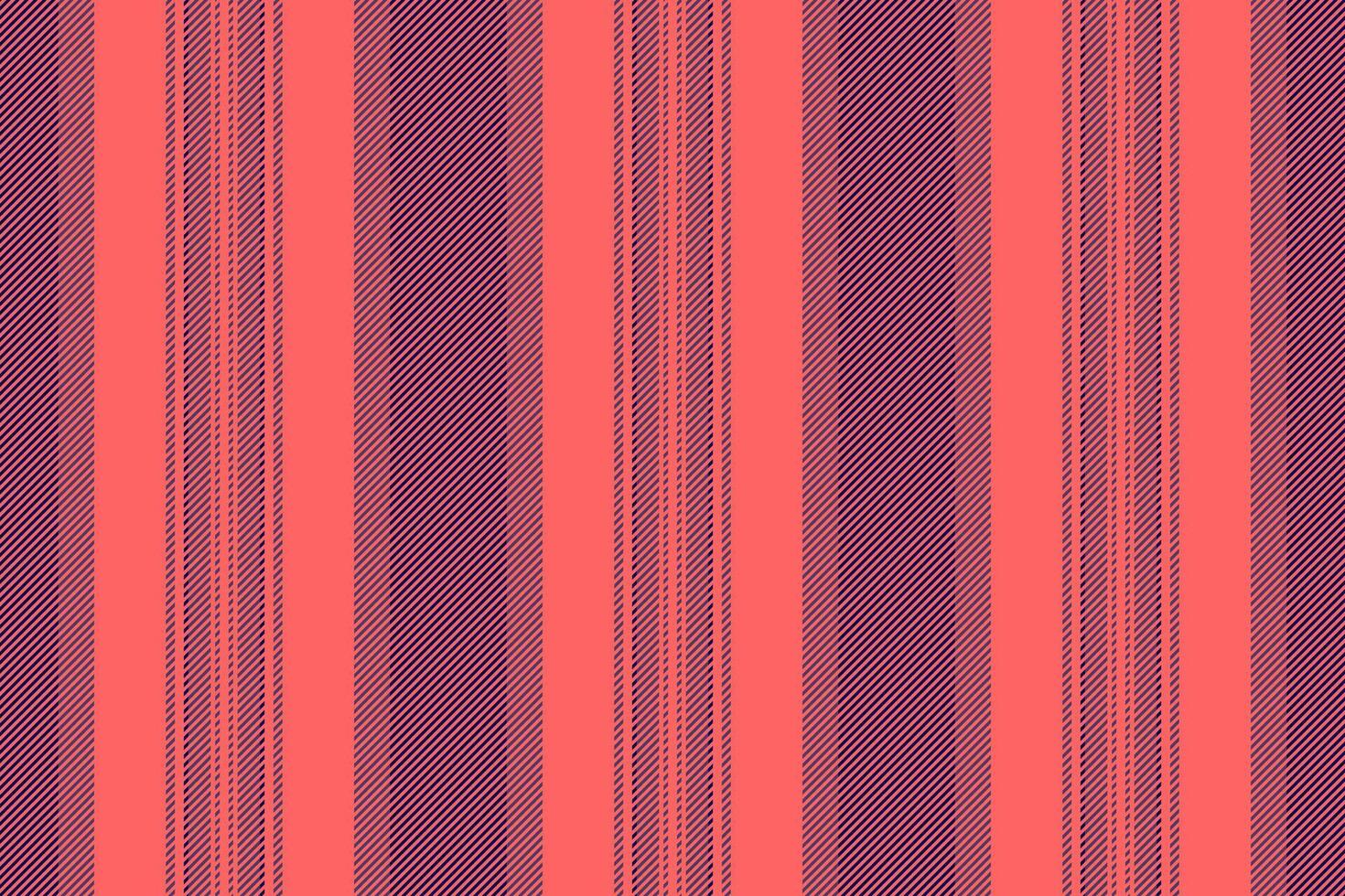 Navidad ornamento sin costura textura patrón, relajarse vertical textil . grande antecedentes tela líneas raya en rojo y Violeta colores. vector