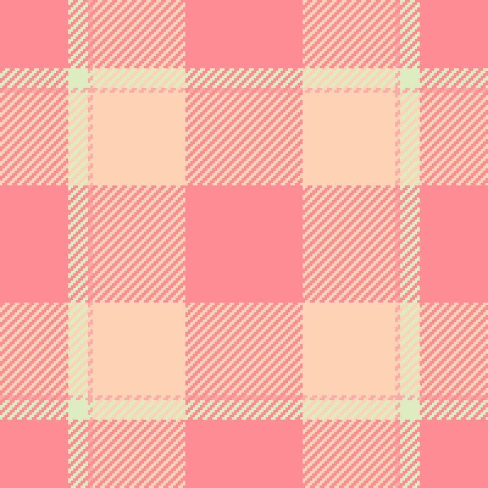 Textile design of textured plaid. Checkered fabric pattern swatch for shirt, dress, suit, wrapping paper print, invitation and gift card. vector