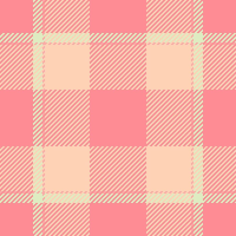 Textile design of textured plaid. Checkered fabric pattern swatch for shirt, dress, suit, wrapping paper print, invitation and gift card. vector