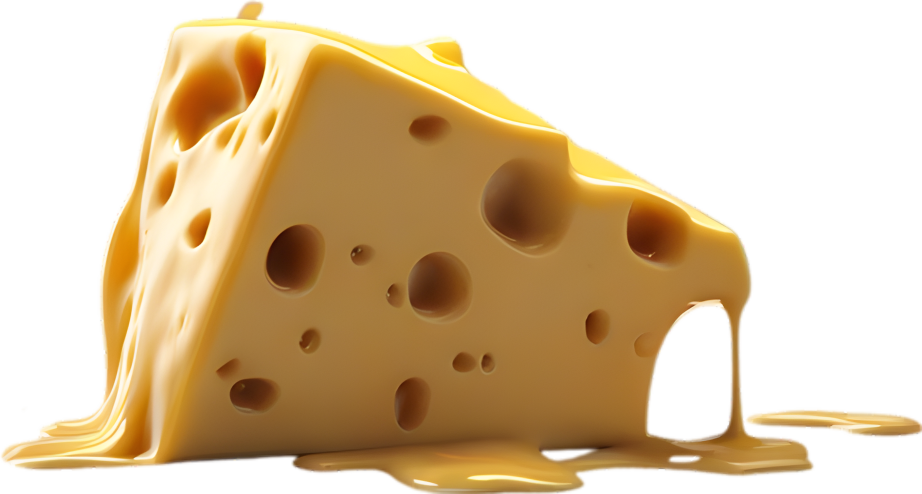 imagen de delicioso Derretido queso. generado por ai png