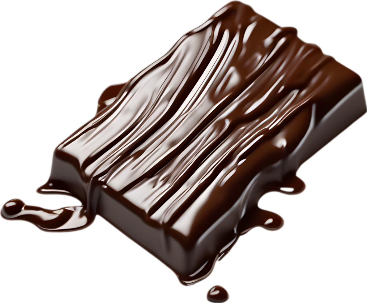 imagen de delicioso Derretido chocolate. generado por ai png