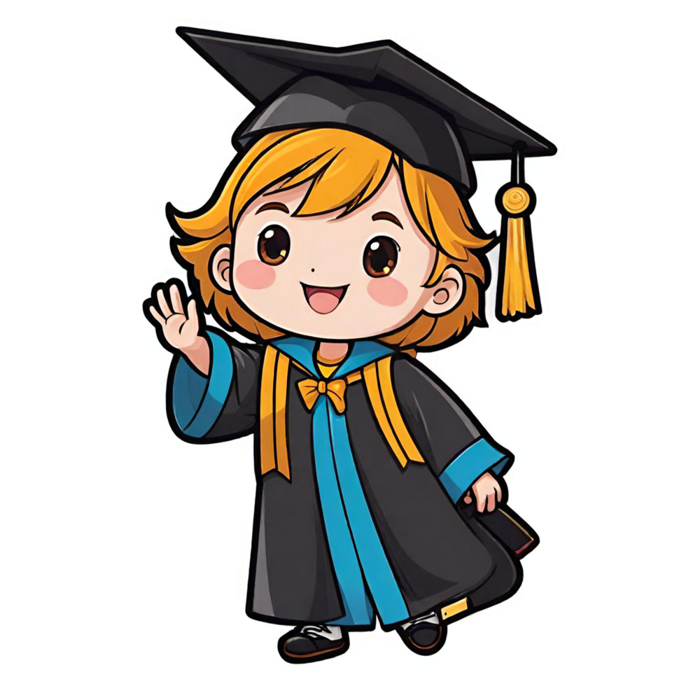 Female Graduates Celebrates Graduation Day, ai-generated png
