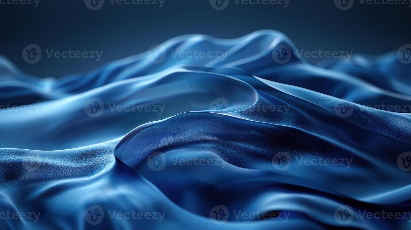 Detailed close up of textured blue fabric photo