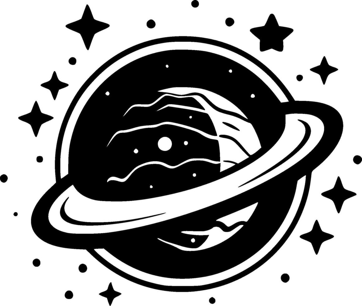 Galaxy - High Quality Logo - illustration ideal for T-shirt graphic vector