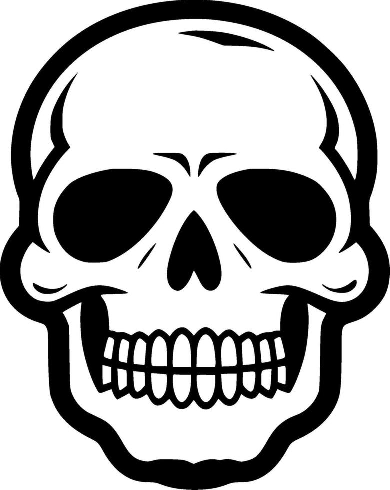 Skull - High Quality Logo - illustration ideal for T-shirt graphic vector