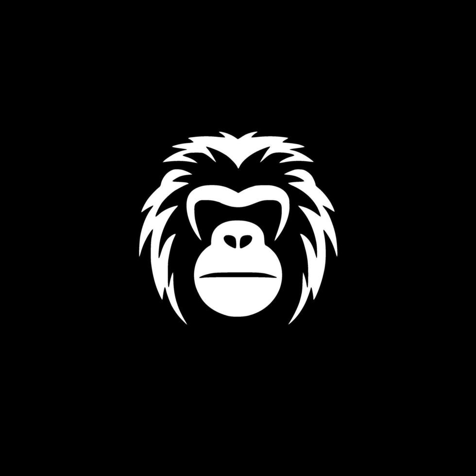 Monkey - High Quality Logo - illustration ideal for T-shirt graphic vector