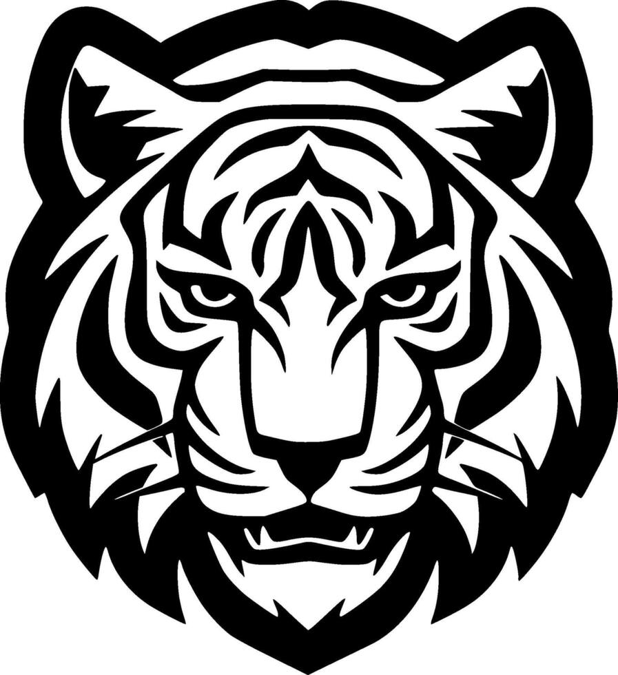 Tigre - alto calidad logo - ilustración ideal para camiseta gráfico vector