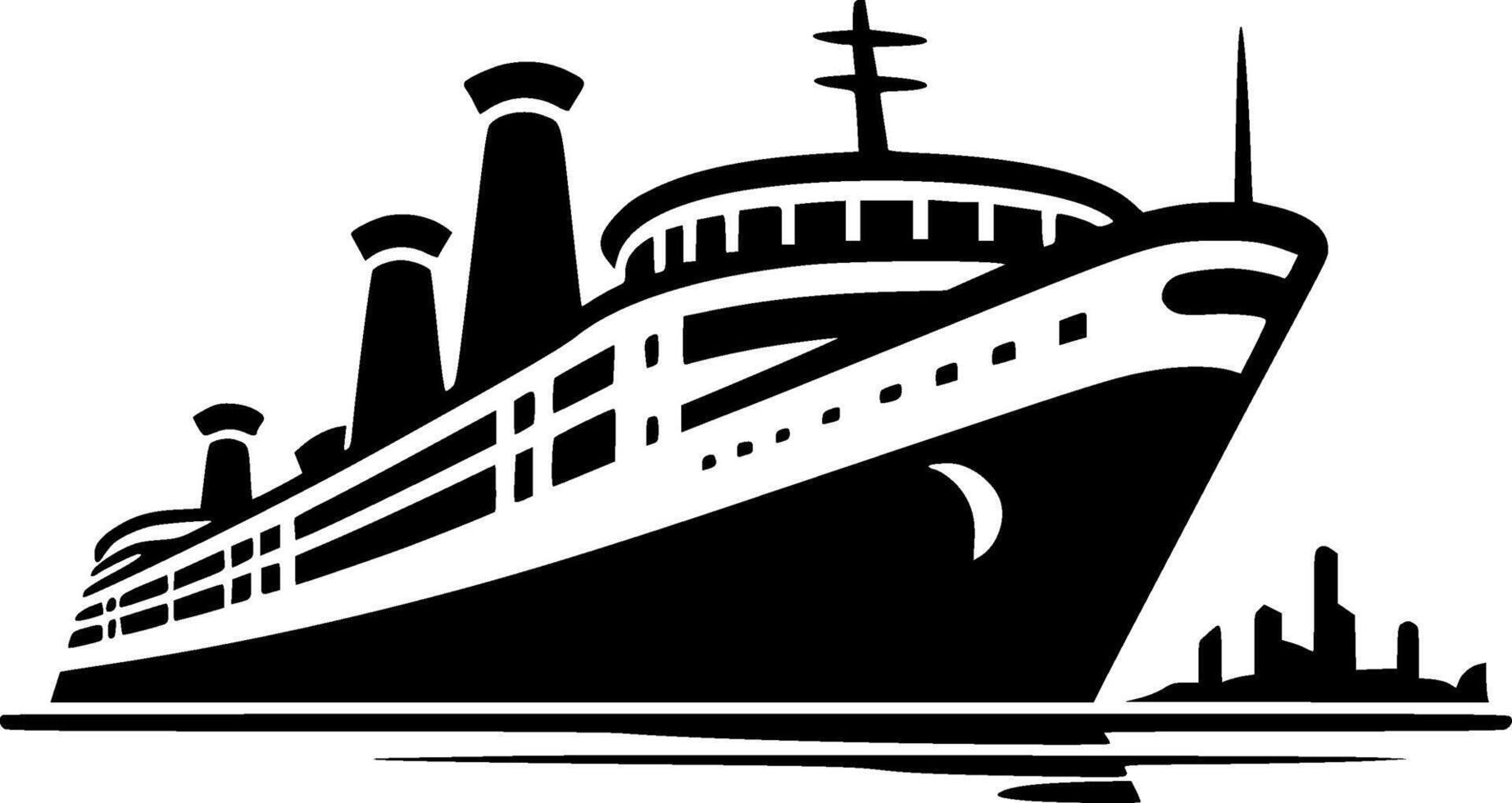 crucero - alto calidad logo - ilustración ideal para camiseta gráfico vector