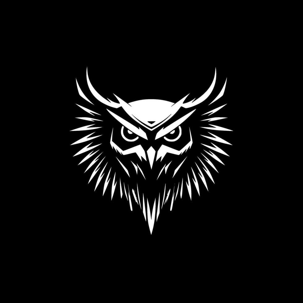 Owl - High Quality Logo - illustration ideal for T-shirt graphic vector