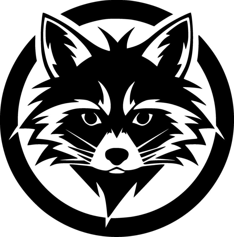 Raccoon - High Quality Logo - illustration ideal for T-shirt graphic vector