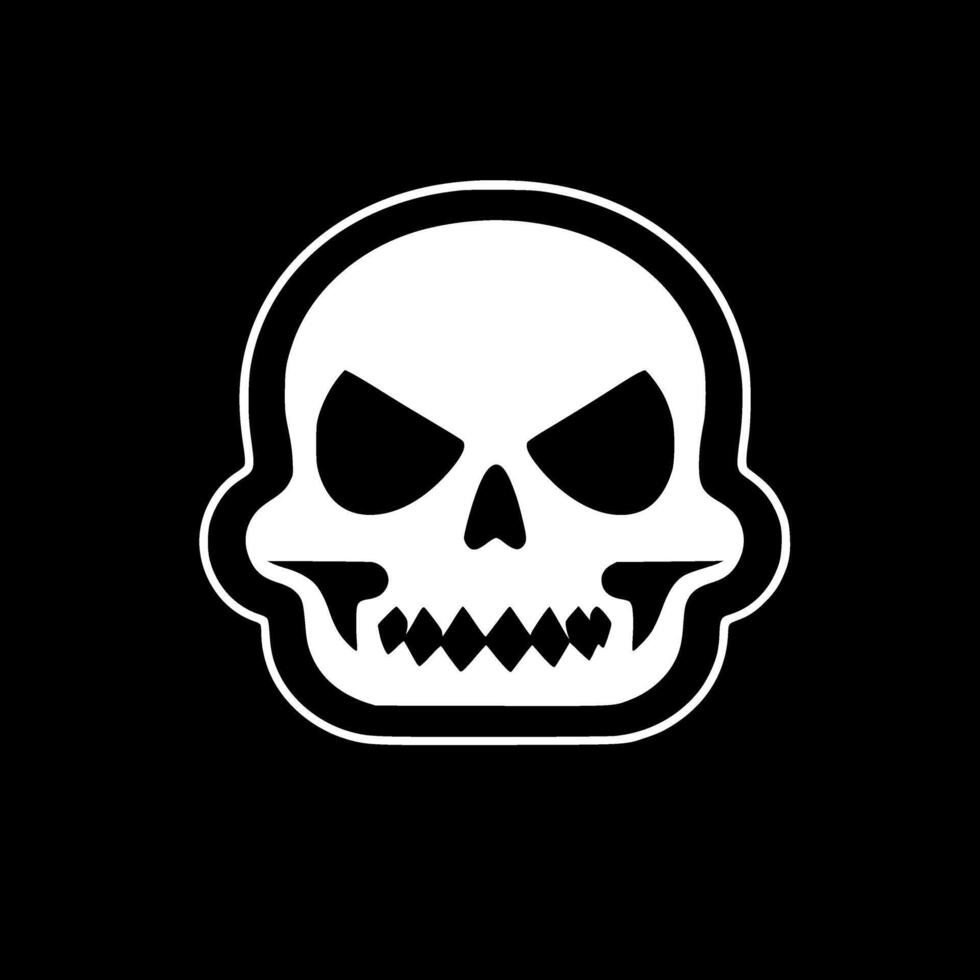 Halloween - Minimalist and Flat Logo - illustration vector