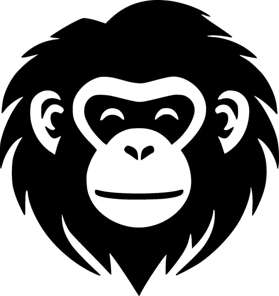 Monkey - High Quality Logo - illustration ideal for T-shirt graphic vector