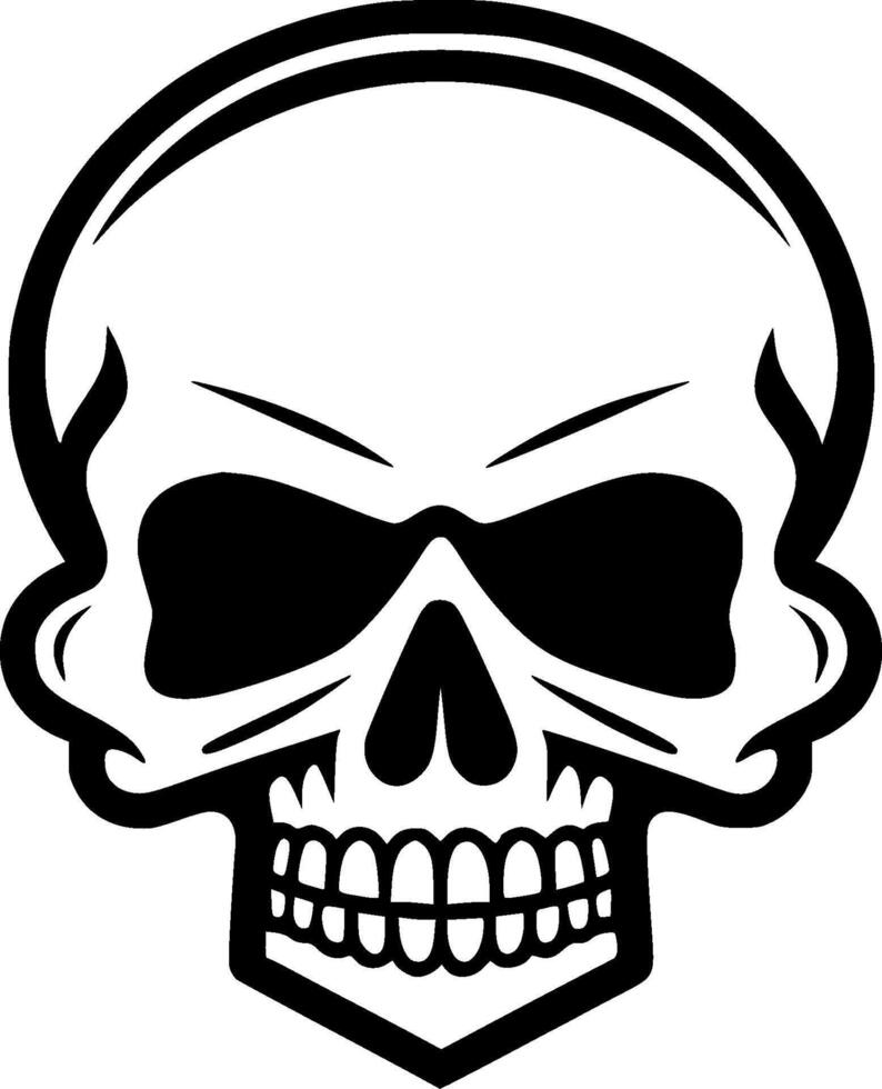 Skull - High Quality Logo - illustration ideal for T-shirt graphic vector