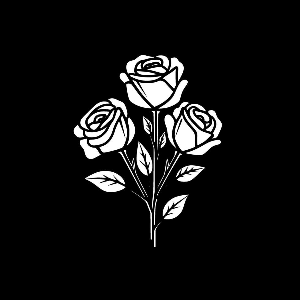 rosas - alto calidad logo - ilustración ideal para camiseta gráfico vector