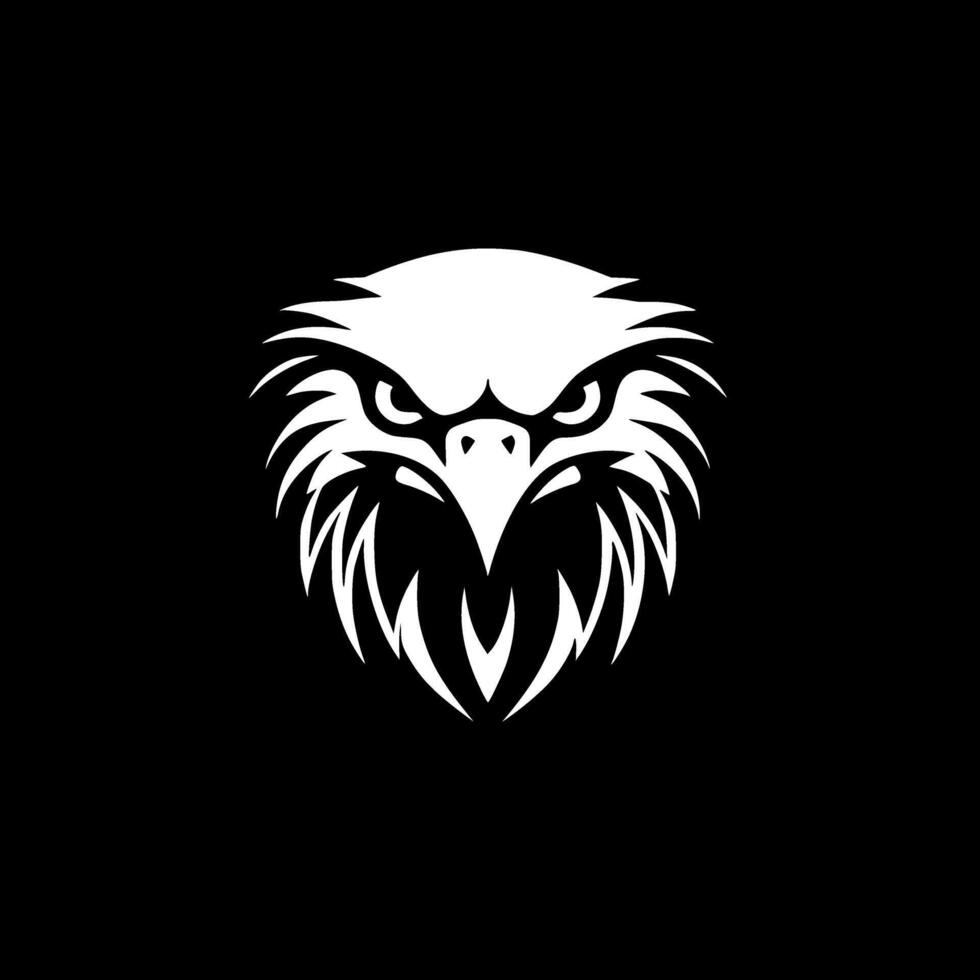 águila, minimalista y sencillo silueta - ilustración vector