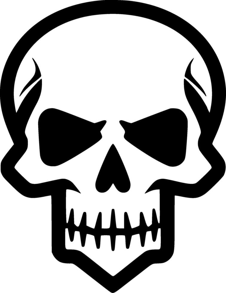 Skull - High Quality Logo - illustration ideal for T-shirt graphic vector