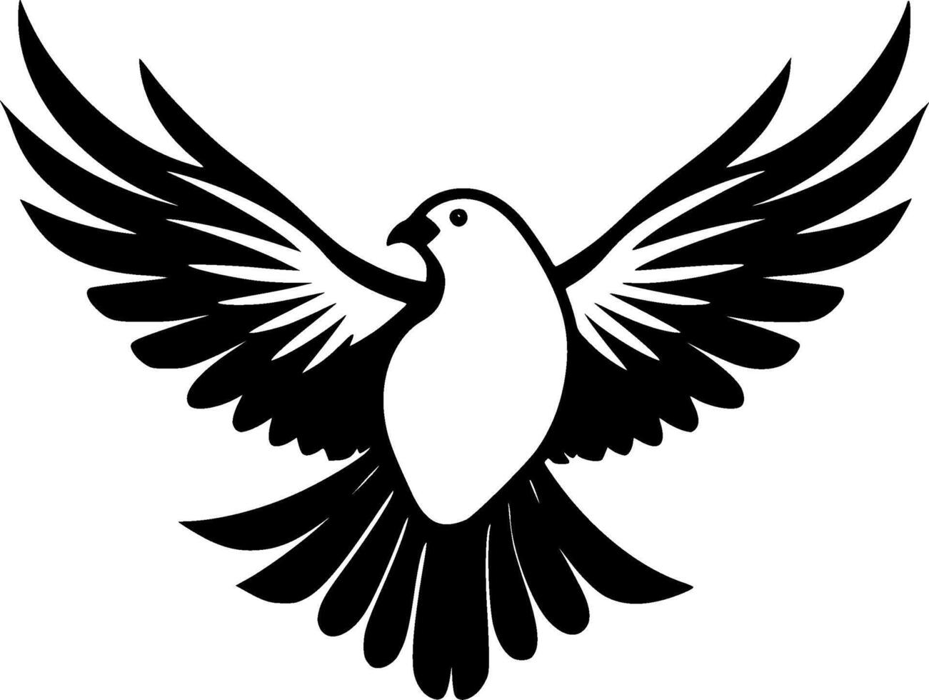 Pigeon - High Quality Logo - illustration ideal for T-shirt graphic vector