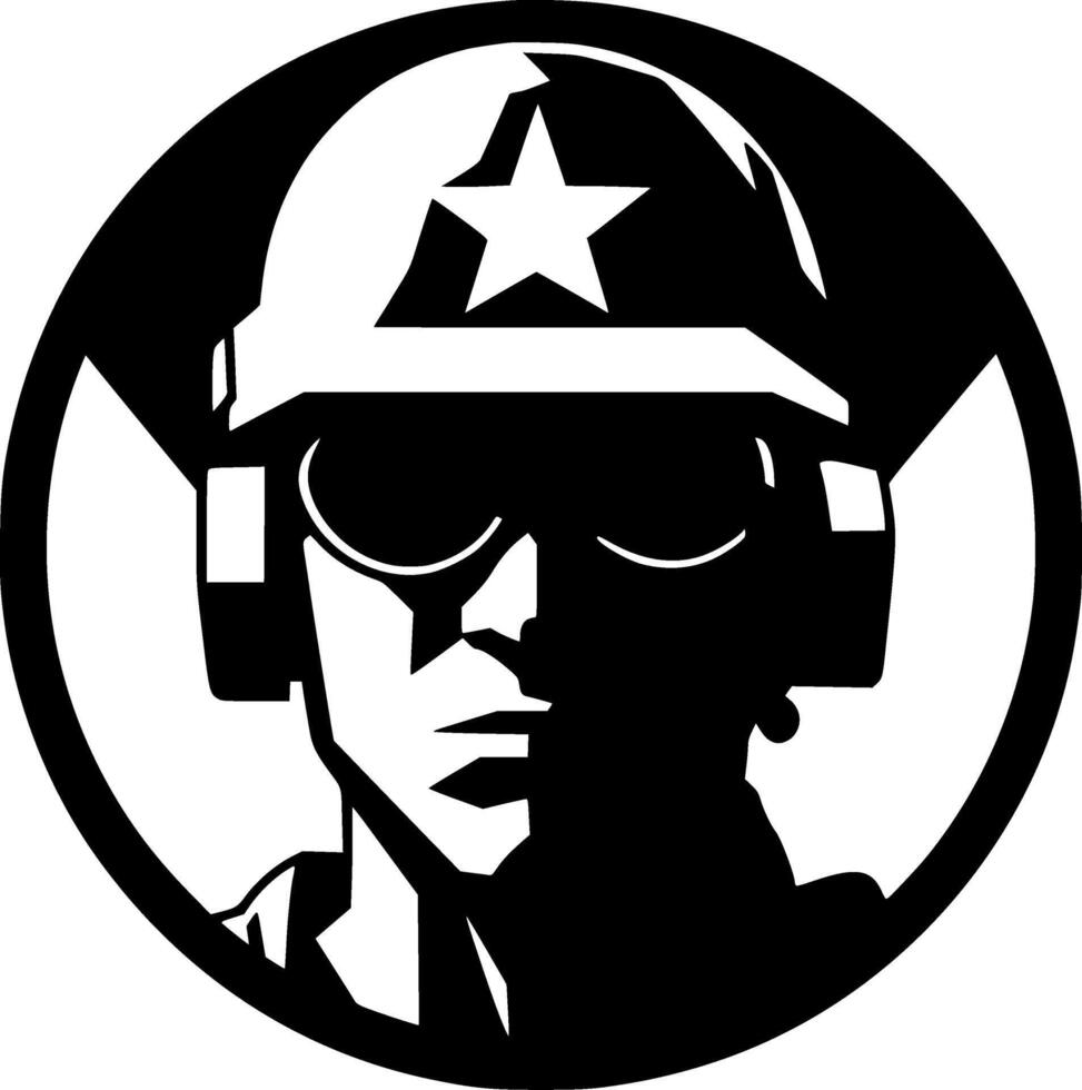 War, Black and White illustration vector