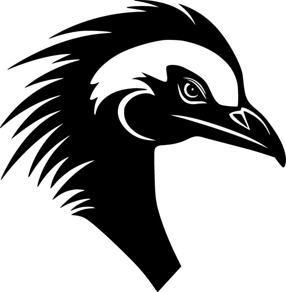 Vulture, Minimalist and Simple Silhouette - illustration vector
