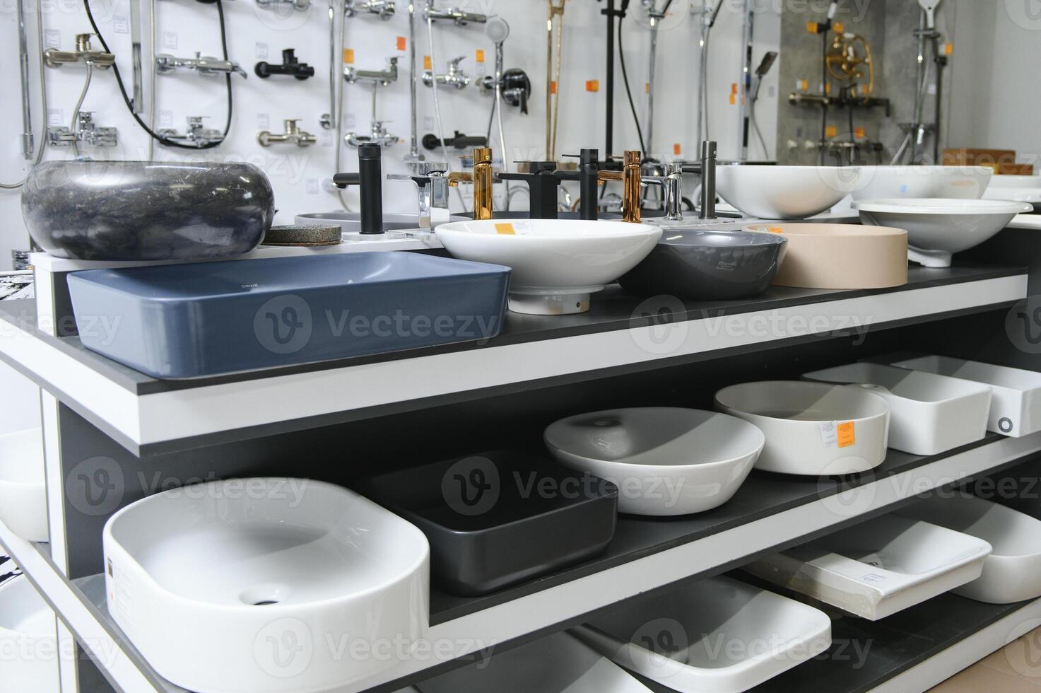 Toilet accessories in a Hardware store photo
