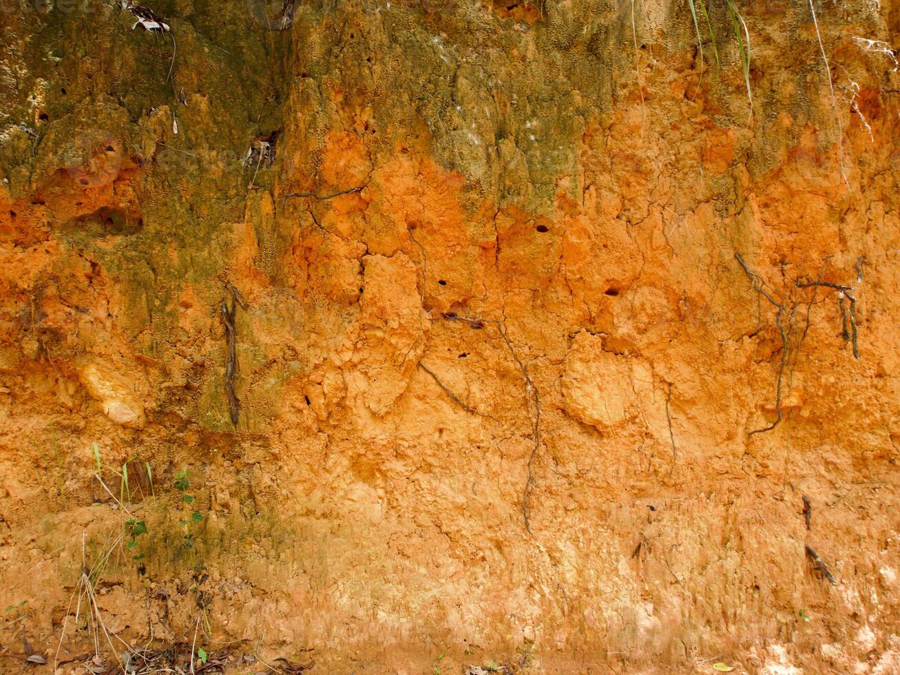 natural soil texture and texture background photo