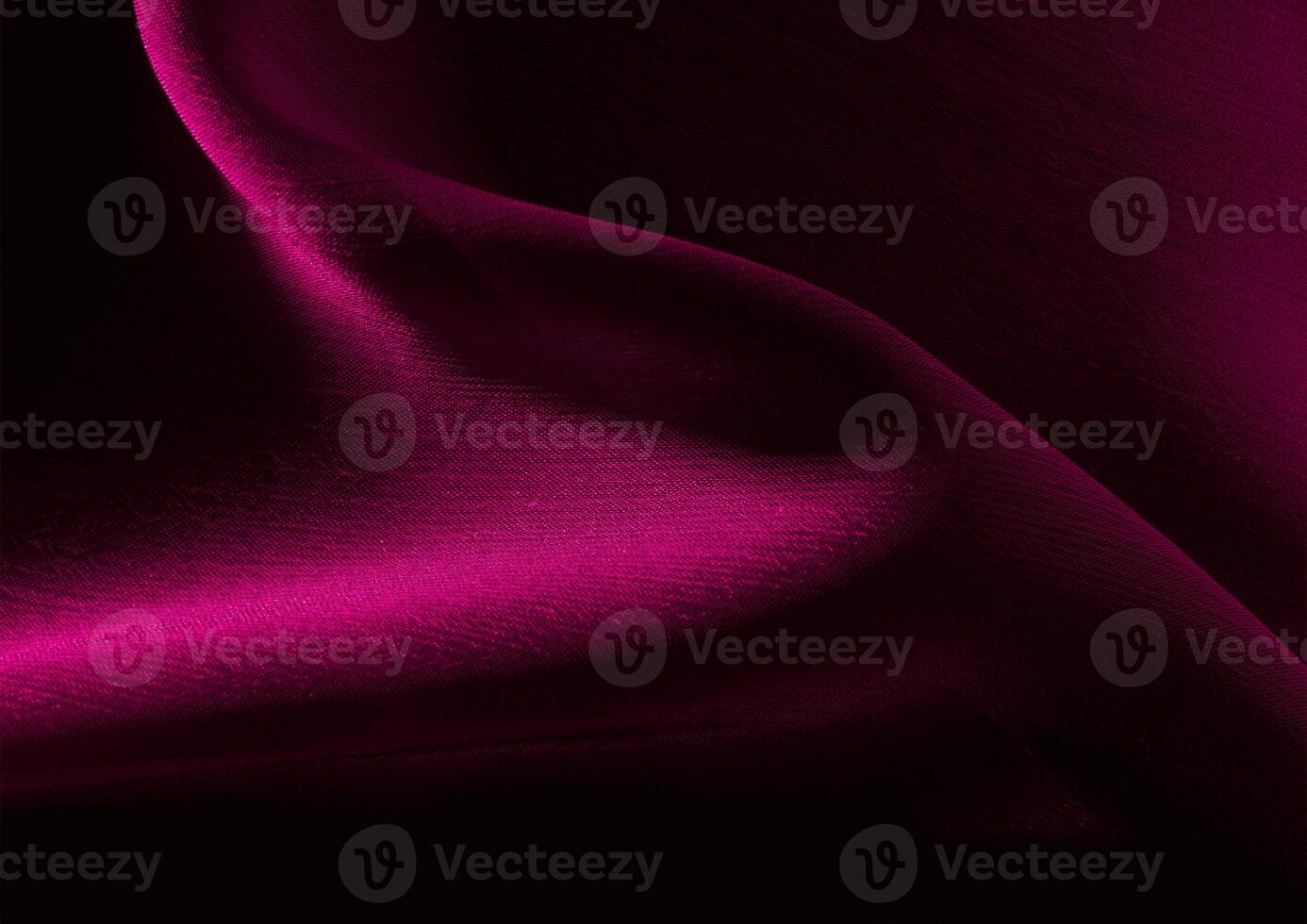 Red cloth pattern close view, textile material background photo