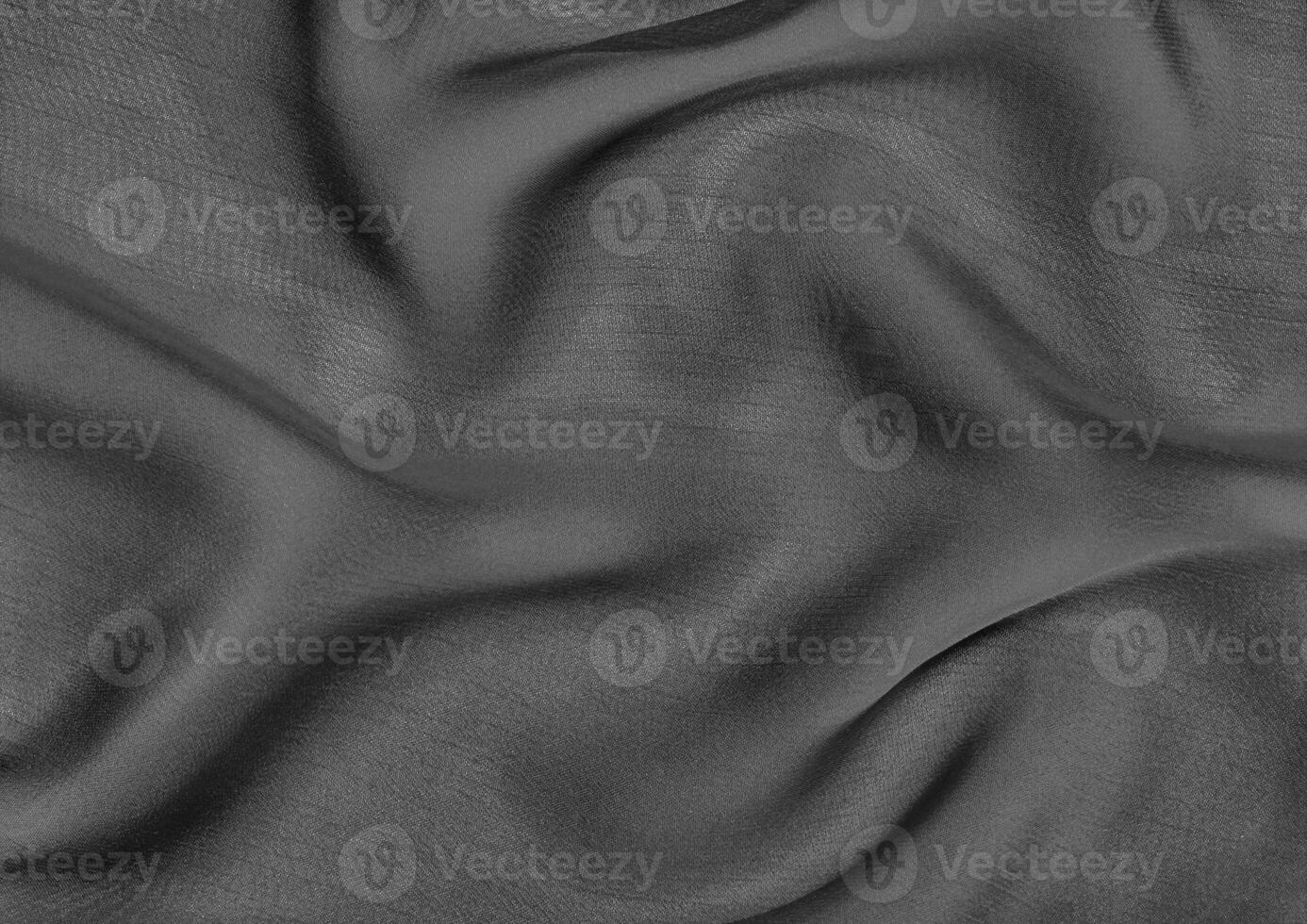 Black and white cloth pattern close view, textile material background photo