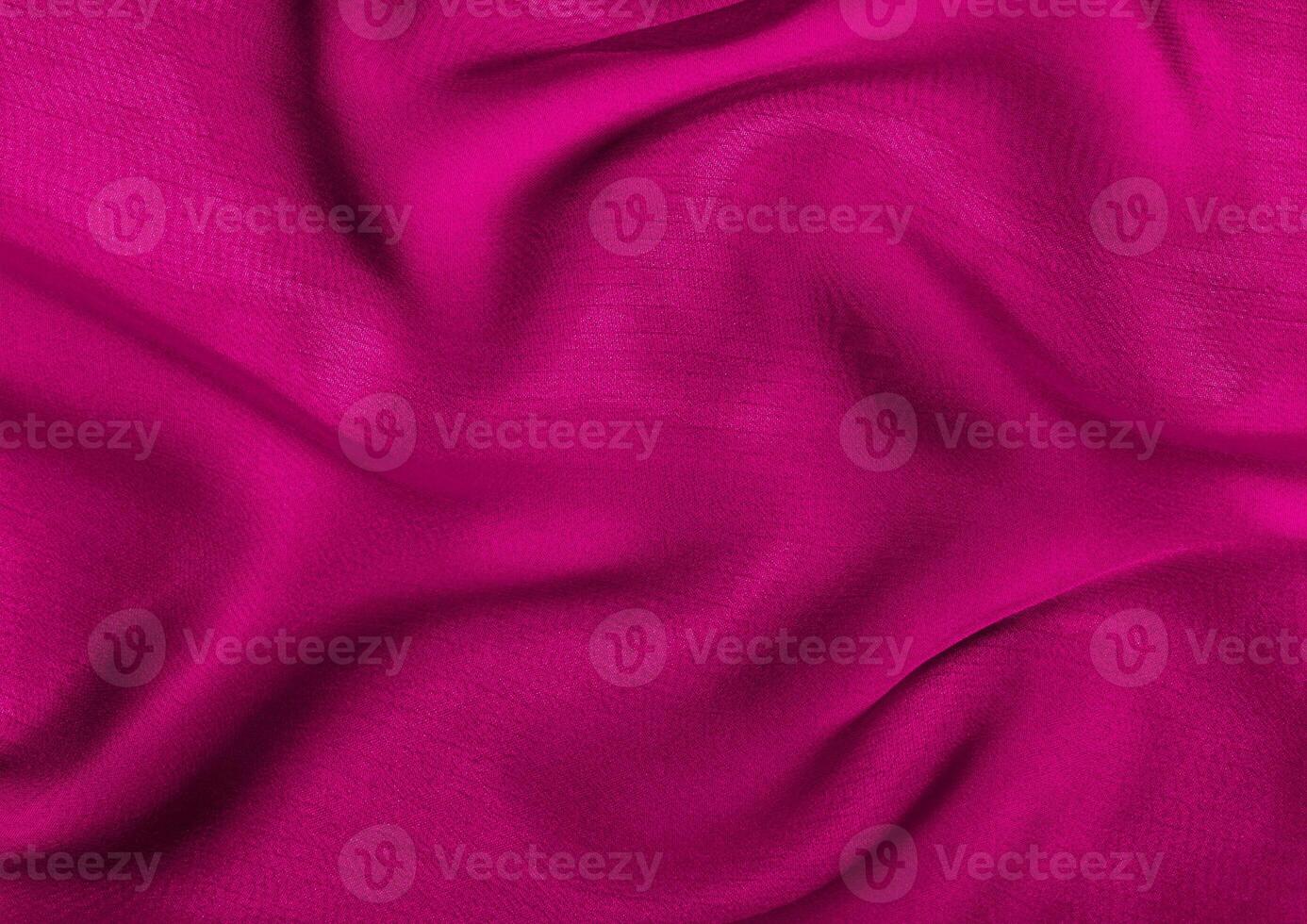 Red cloth pattern close view, textile material background photo