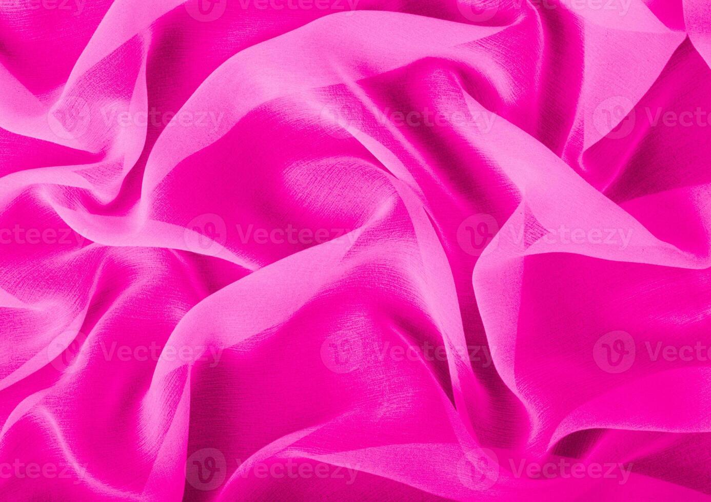 Red cloth pattern close view, textile material background photo