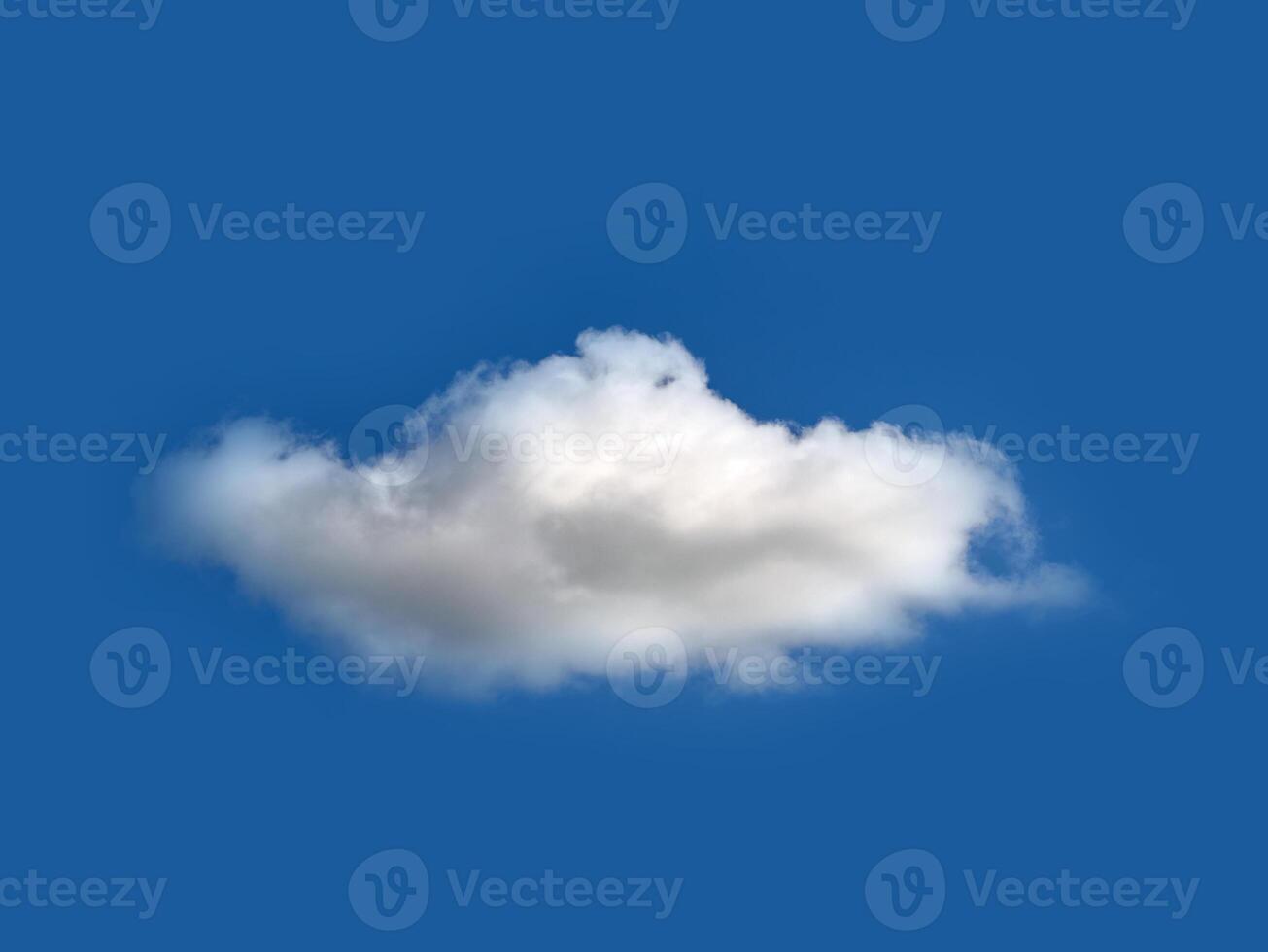 White fluffy clouds in the sky background. Cumulus clouds photo