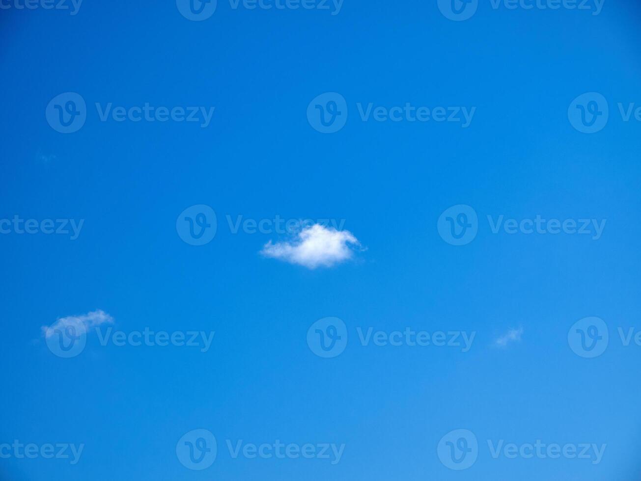 White fluffy clouds in the sky background. Cumulus clouds photo