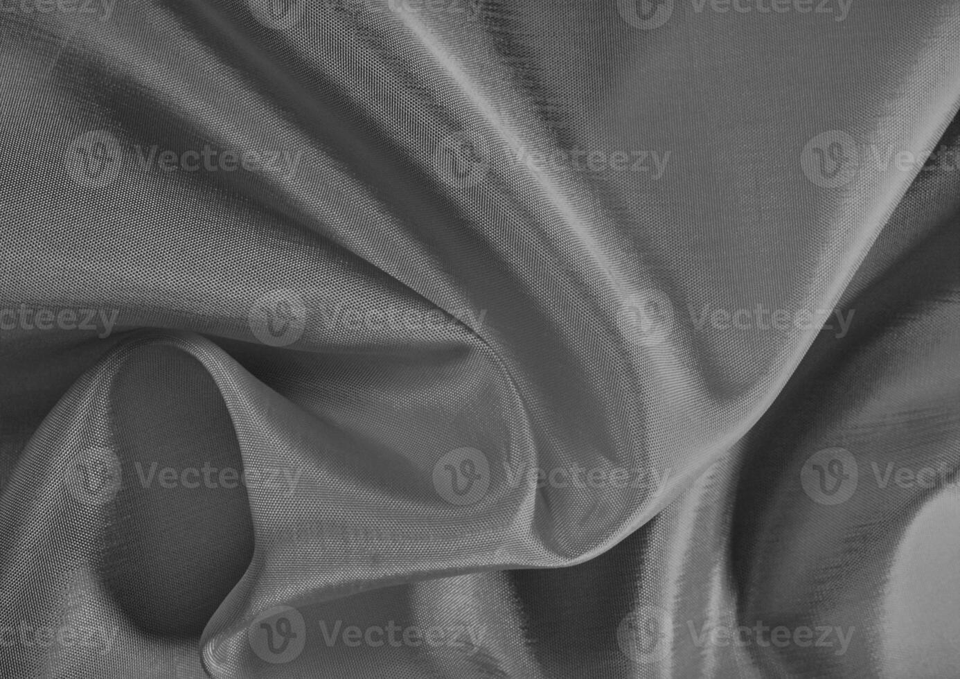 Black and white cloth pattern close view, textile material background photo