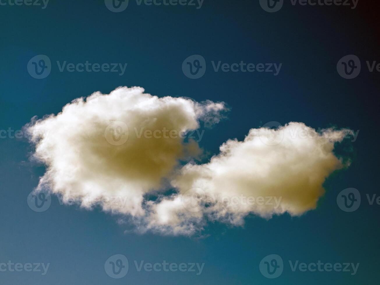 Summer clouds in the sky background photo