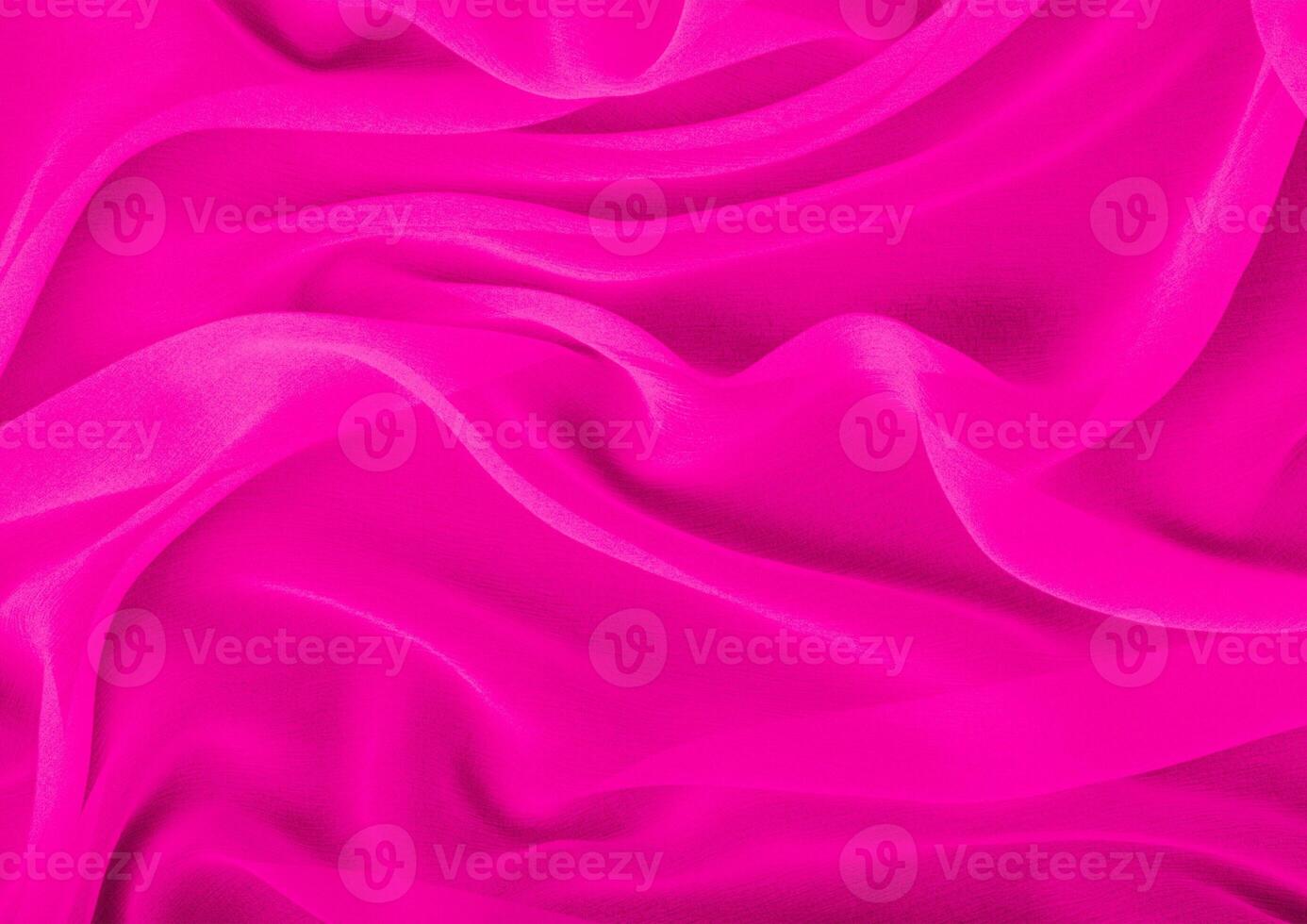 Red cloth pattern close view, textile material background photo