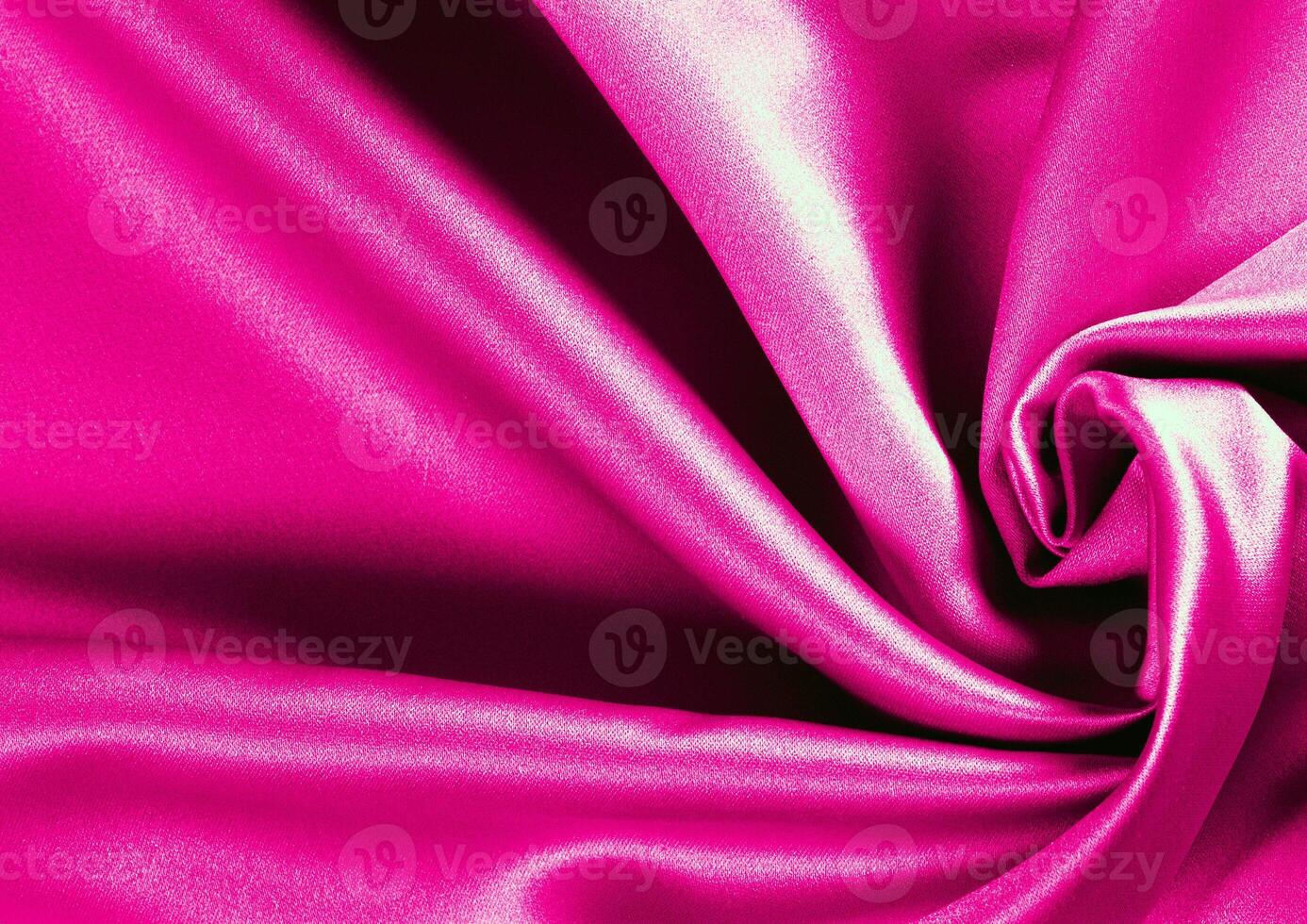 Red cloth pattern close view, textile material background photo